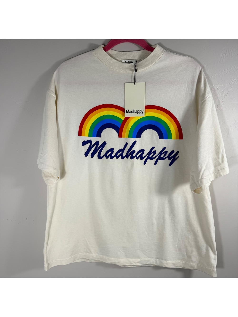 MadHappy Rainbow Graphic Tee | S